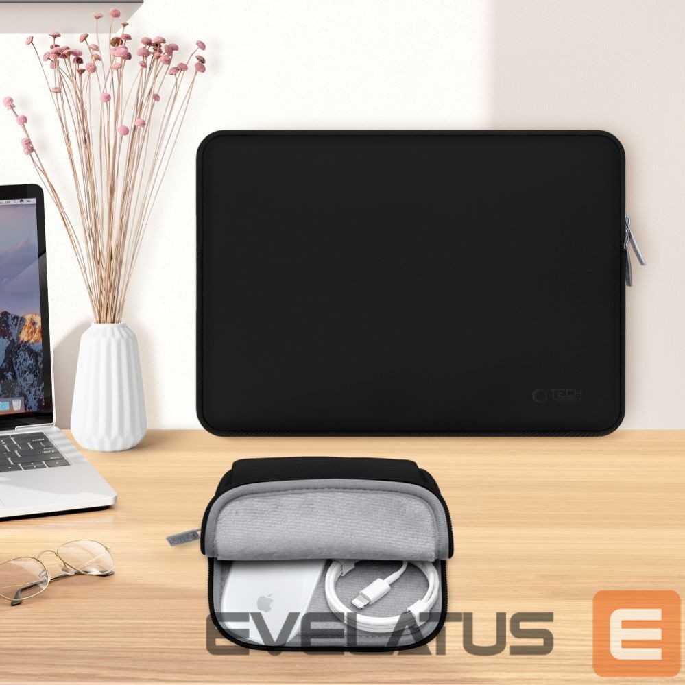 Citas preces Tech-Protect Tech-Protect Neoslim 15-16" Laptop Bag - Black