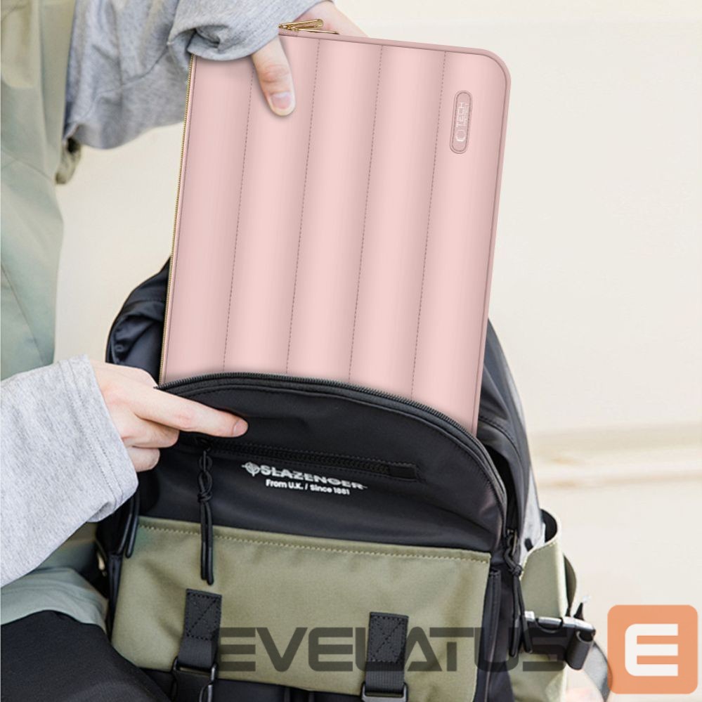Citas preces Tech-Protect Tech-Protect Puffy Laptop Bag 13-14 - Pink