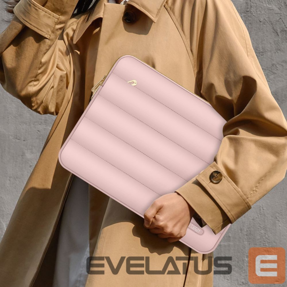 Citas preces Tech-Protect Tech-Protect Puffy Laptop Bag 13-14 - Pink