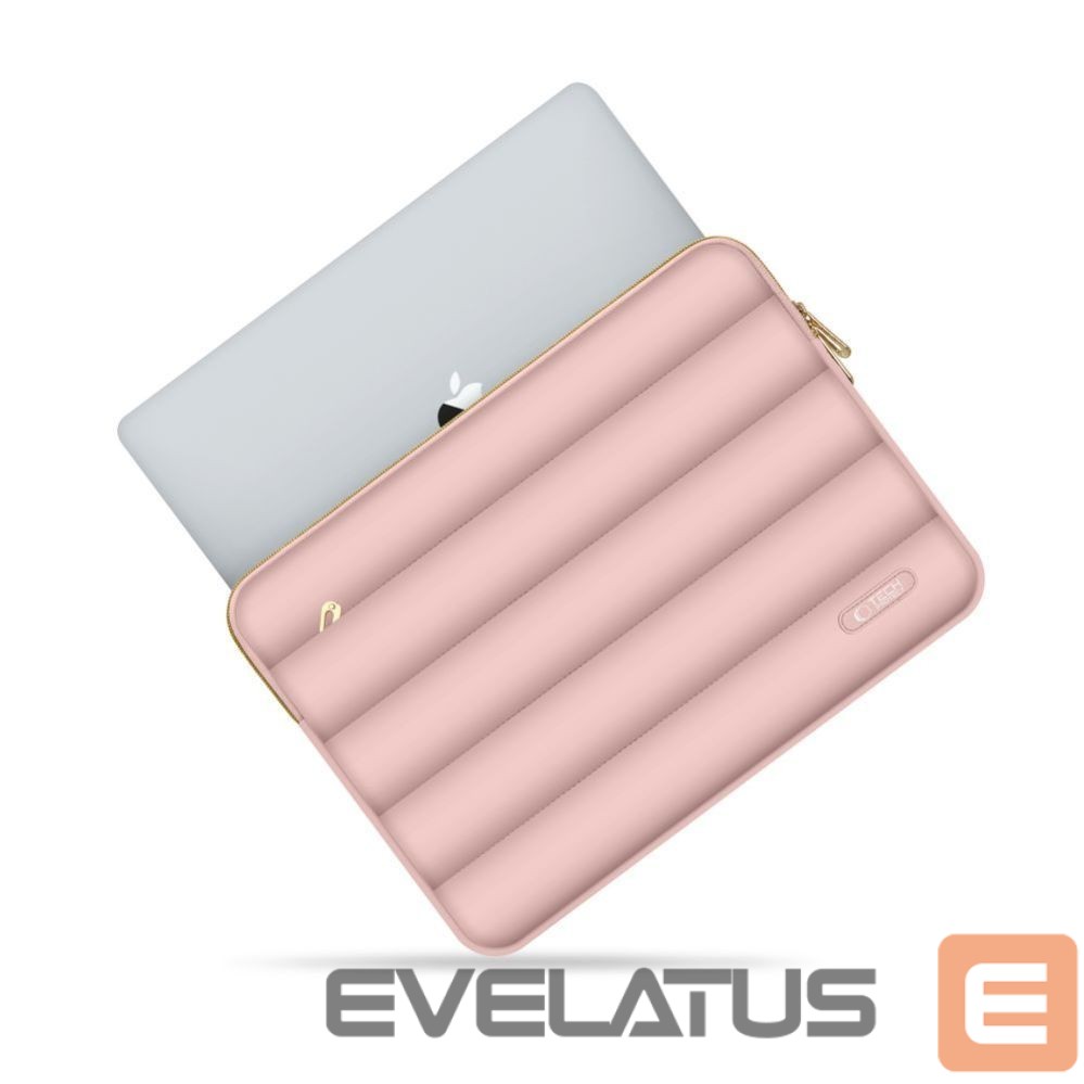 Citas preces Tech-Protect Tech-Protect Puffy Laptop Bag 13-14 - Pink