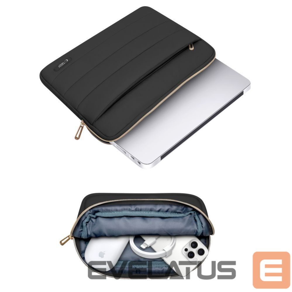 Citas preces Tech-Protect Tech-Protect Puffy 15-16 Laptop Bag - Black
