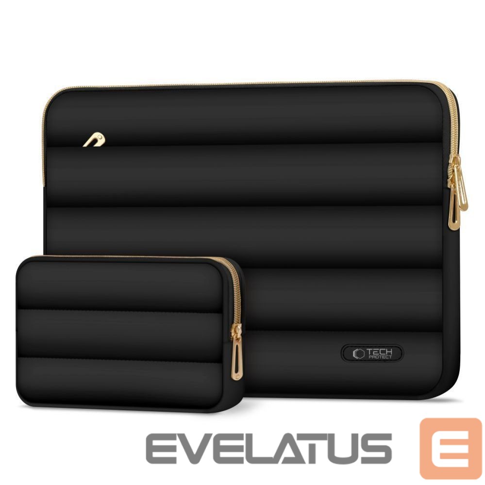 Citas preces Tech-Protect Tech-Protect Puffy 15-16 Laptop Bag - Black