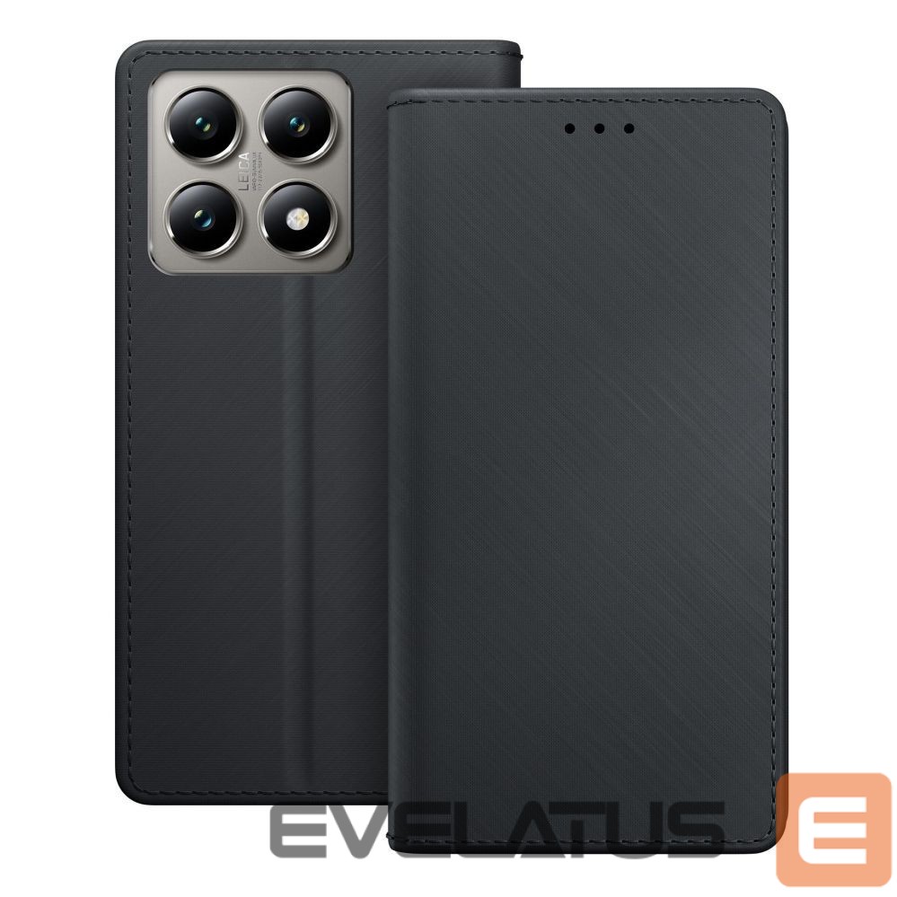 Citas preces 3MK 3mk Wallet Case for Xiaomi 14T - black