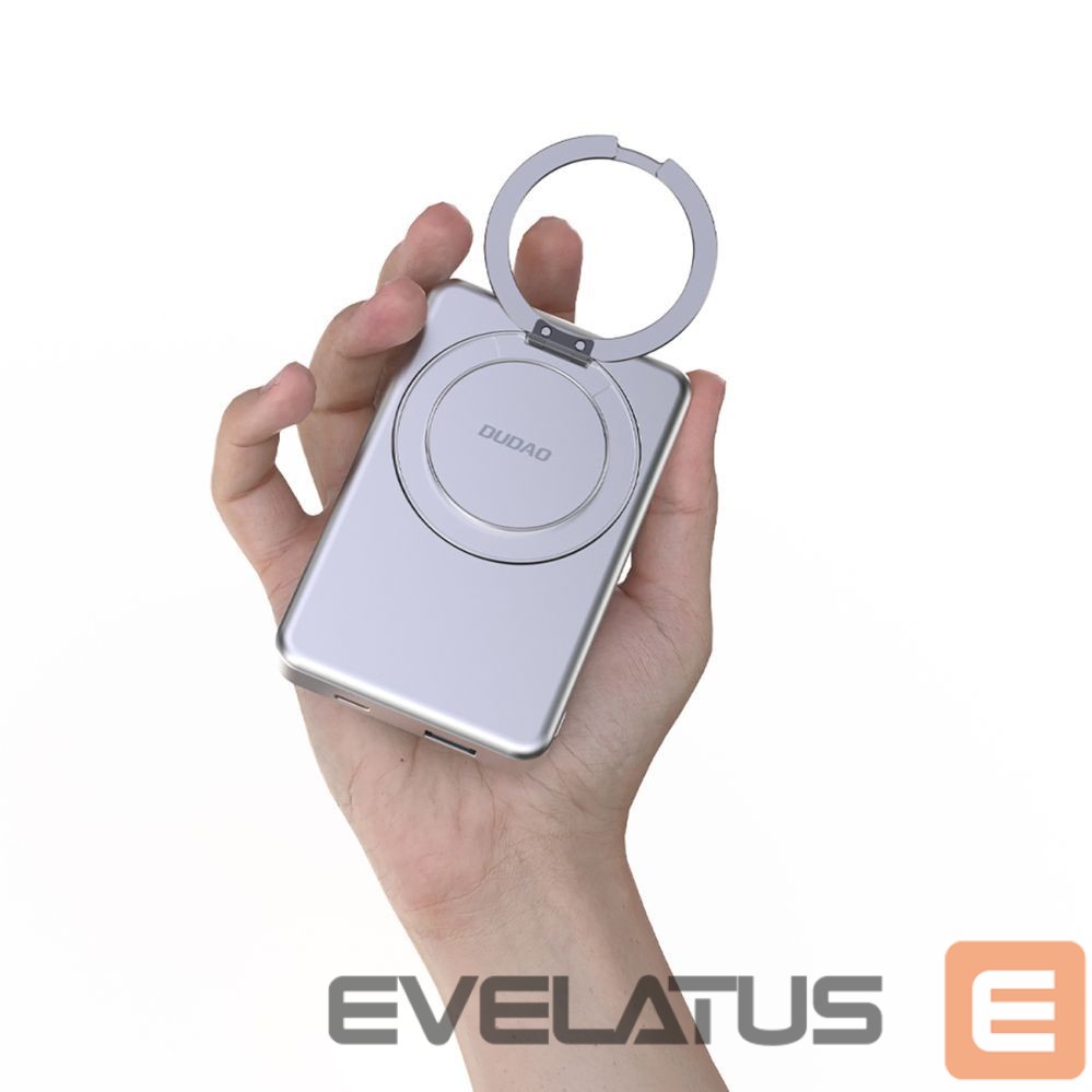 Ārējais akumulators Dudao Silver || Gray