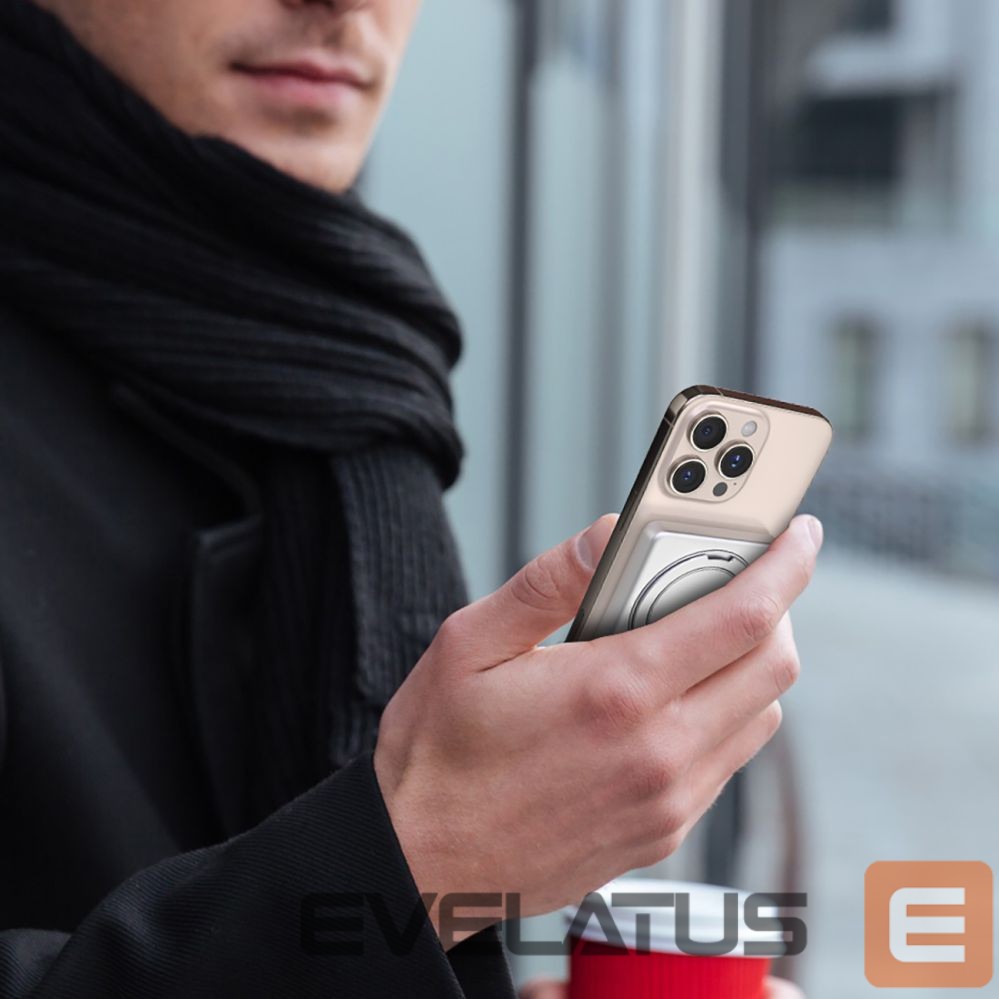 Ārējais akumulators Dudao Silver || Gray