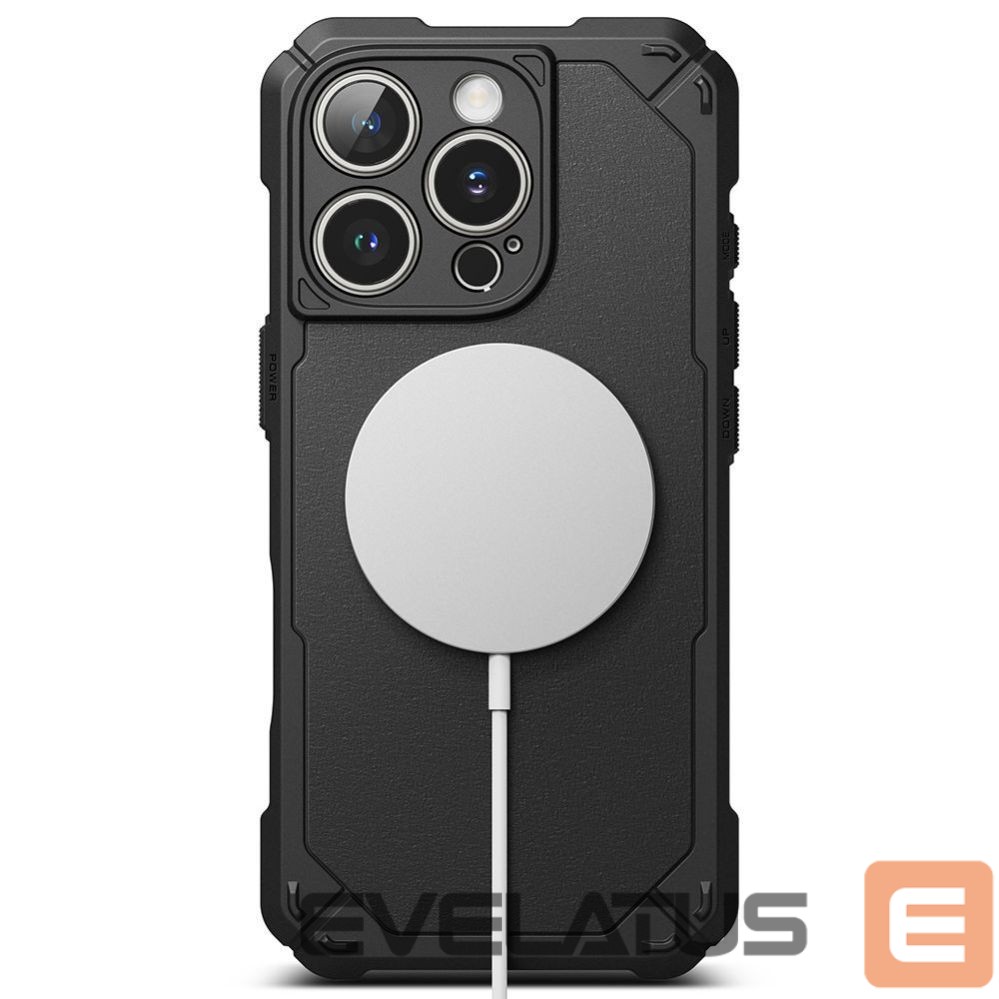 Citas preces Ringke Ringke Rugged Gear MagSafe iPhone 16 Pro Case - Black