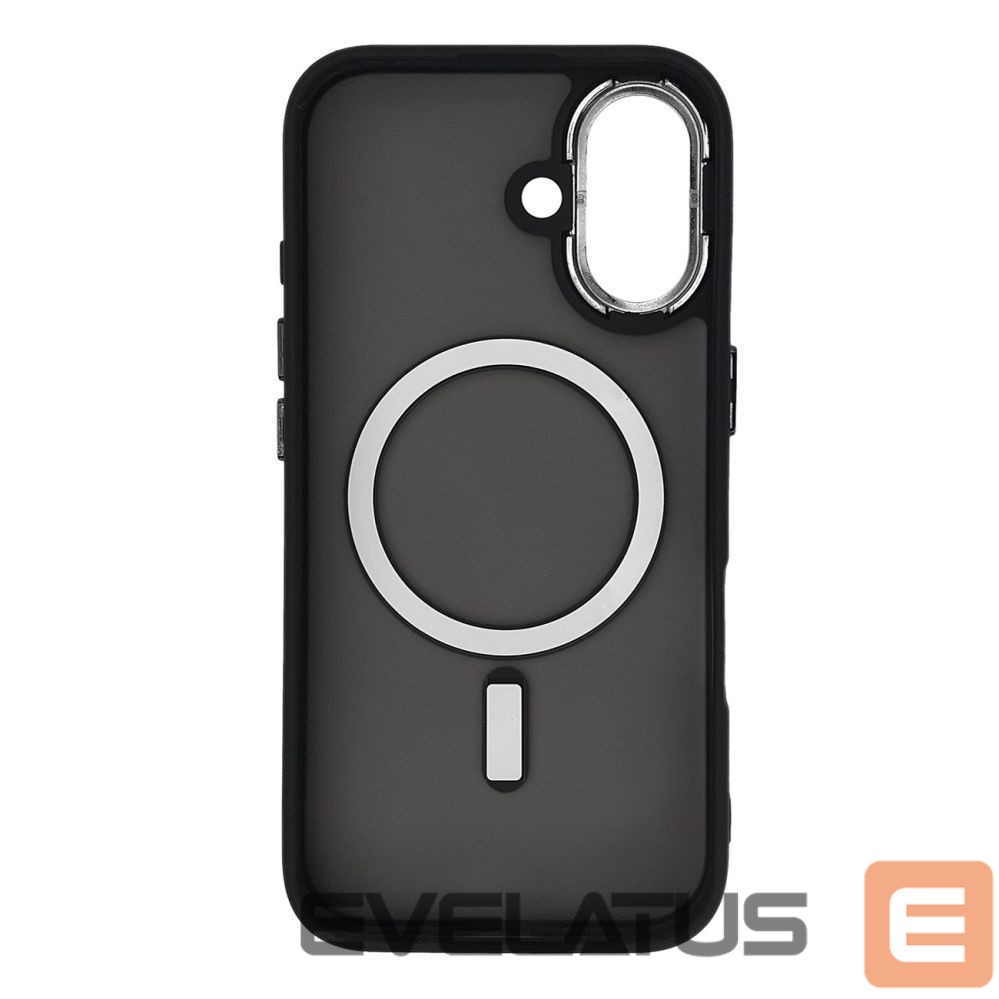 Aizmugurējais vāciņš Hurtel Fashion Case with MagSafe for iPhone 16e - Black