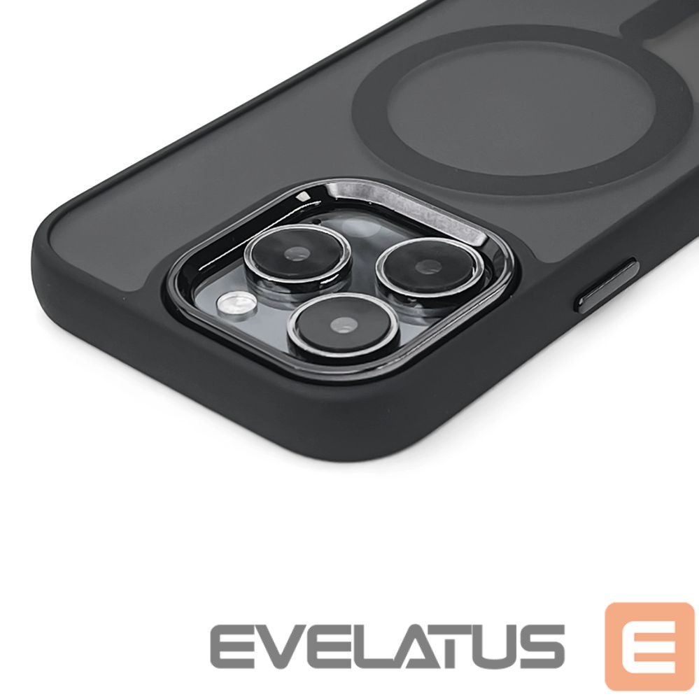 Aizmugurējais vāciņš Hurtel Fashion Case with MagSafe for iPhone 16e - Black