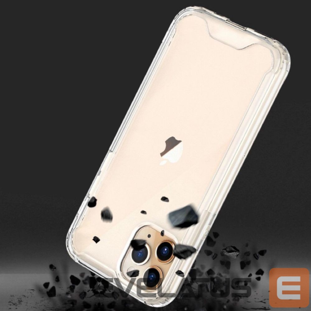 Aizmugurējais vāciņš Hurtel Clear Corner Case for Samsung Galaxy S25 Edge - Transparent