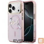 Citas preces Karl Lagerfeld  Karl Lagerfeld IML Choupettes Karl Script Logo MagSafe Case for iPhone 17 Pro Max - Pink 