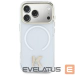 Citas preces Karl Lagerfeld  Karl Lagerfeld IML K Head Logo MagSafe Case for iPhone 17 - Clear 