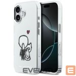 Citas preces Karl Lagerfeld  Karl Lagerfeld Karl & Choupette Back MagSafe Case for iPhone 17 - Clear 