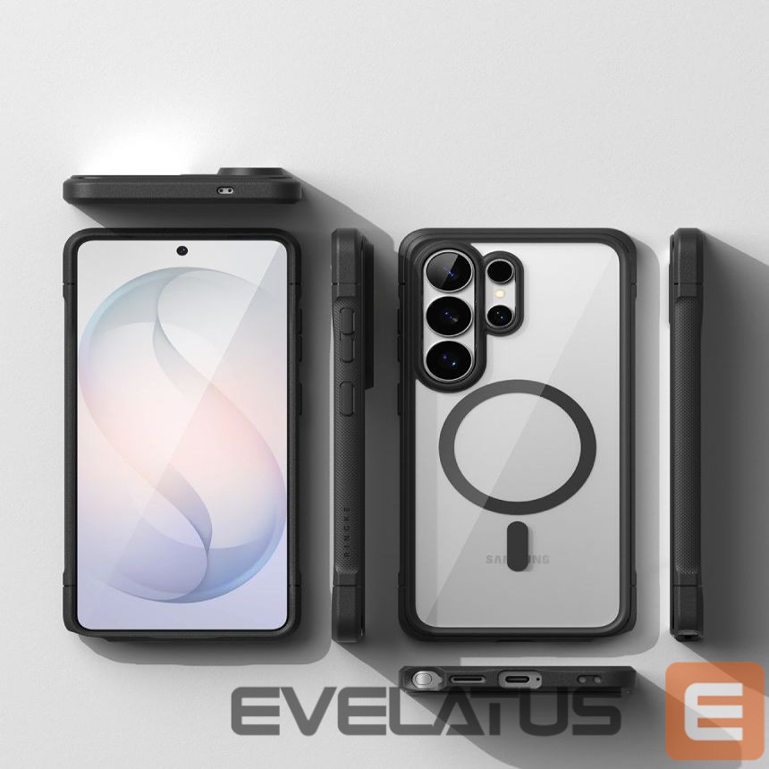 Citas preces Ringke Ringke Fusion Bold Magnetic MagSafe Case for Samsung Galaxy S26 Ultra - Clear Black