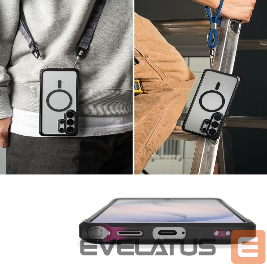 Citas preces Ringke Ringke Fusion Bold Magnetic MagSafe Case for Samsung Galaxy S26 Ultra - Clear Black