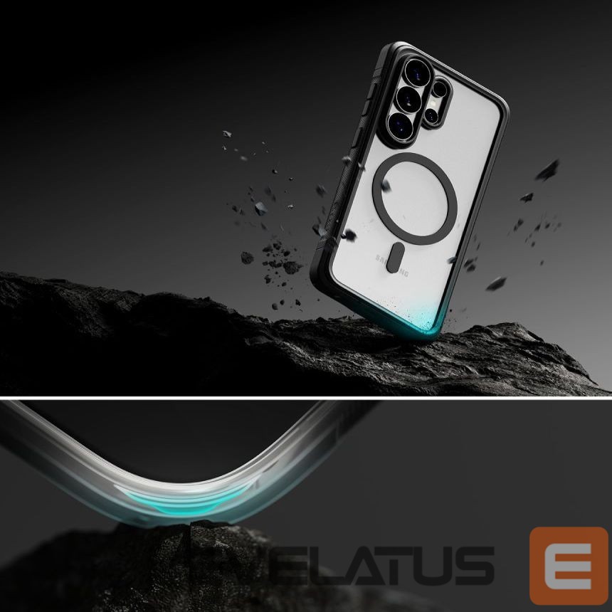 Citas preces Ringke Ringke Fusion Bold Magnetic MagSafe Case for Samsung Galaxy S26 Ultra - Clear Black