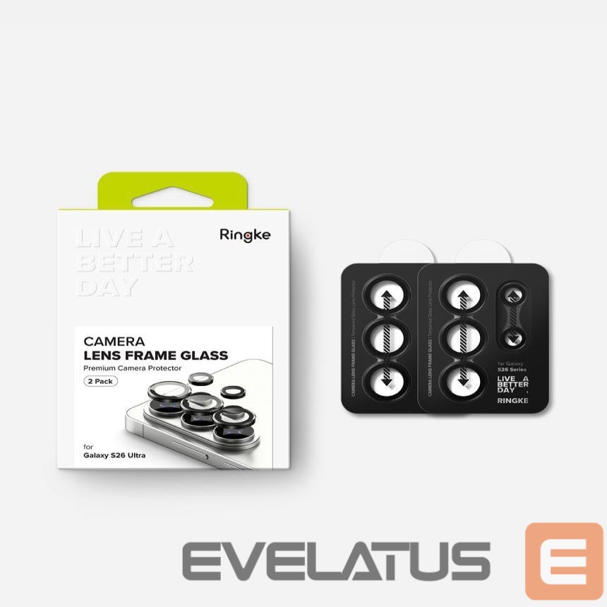 Citas preces Ringke Ringke Camera Frame Protector 2-Pack for Samsung Galaxy S26 Ultra - Black