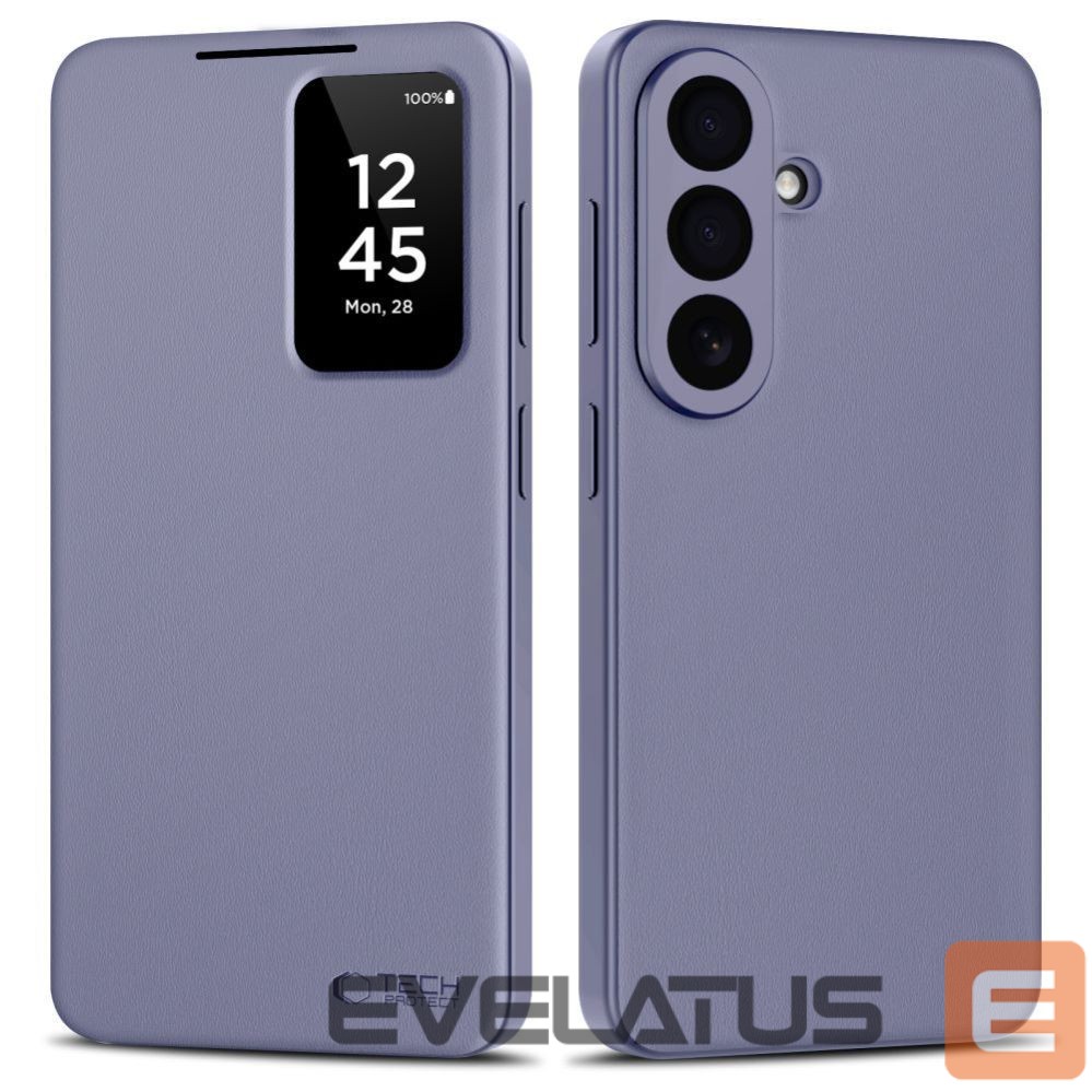 Citas preces Tech-Protect Tech-Protect Smart Wallet Case for Samsung Galaxy S26 - Purple