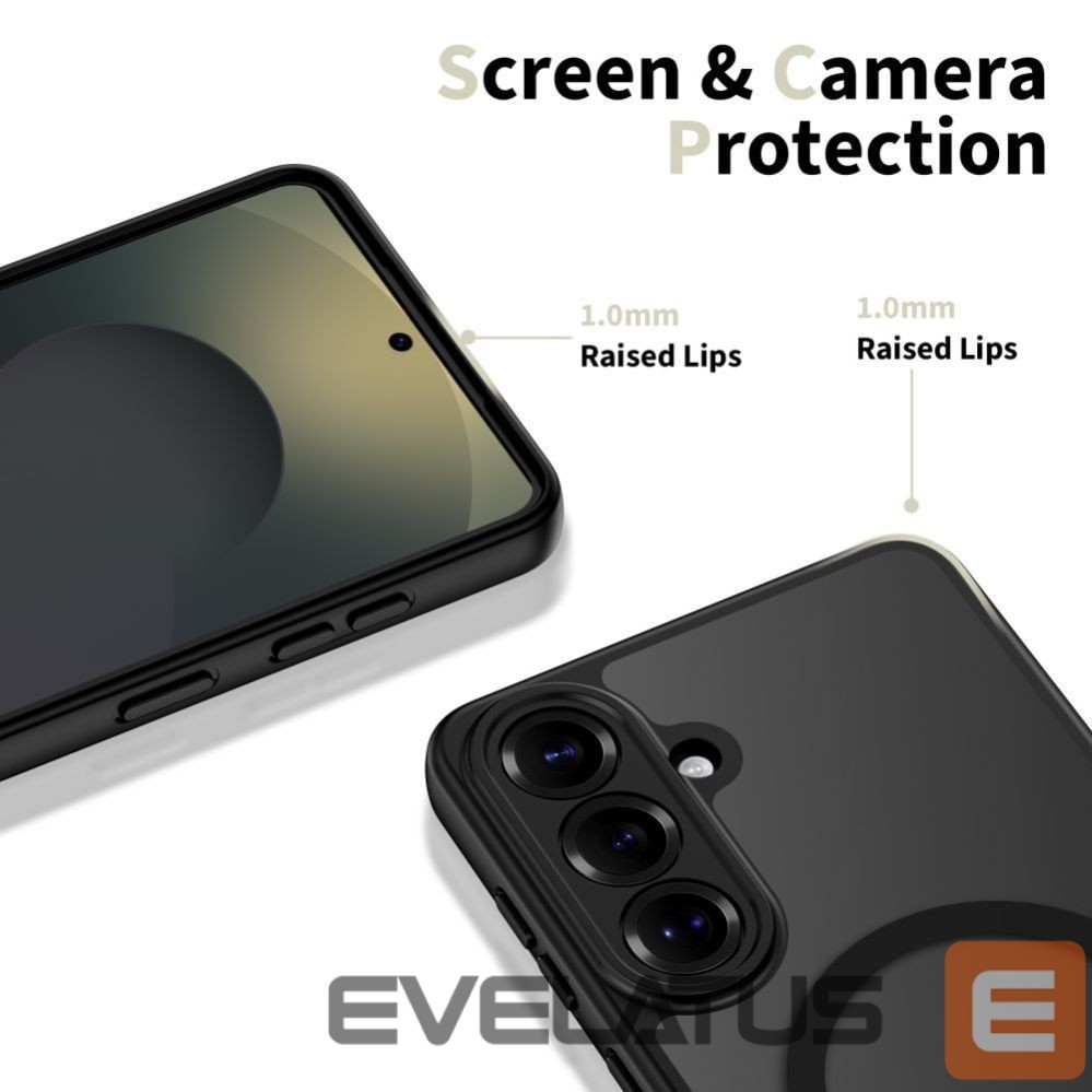 Citas preces Tech-Protect Tech-Protect BasicMag MagSafe Case for Samsung Galaxy S26+ - Transparent Black