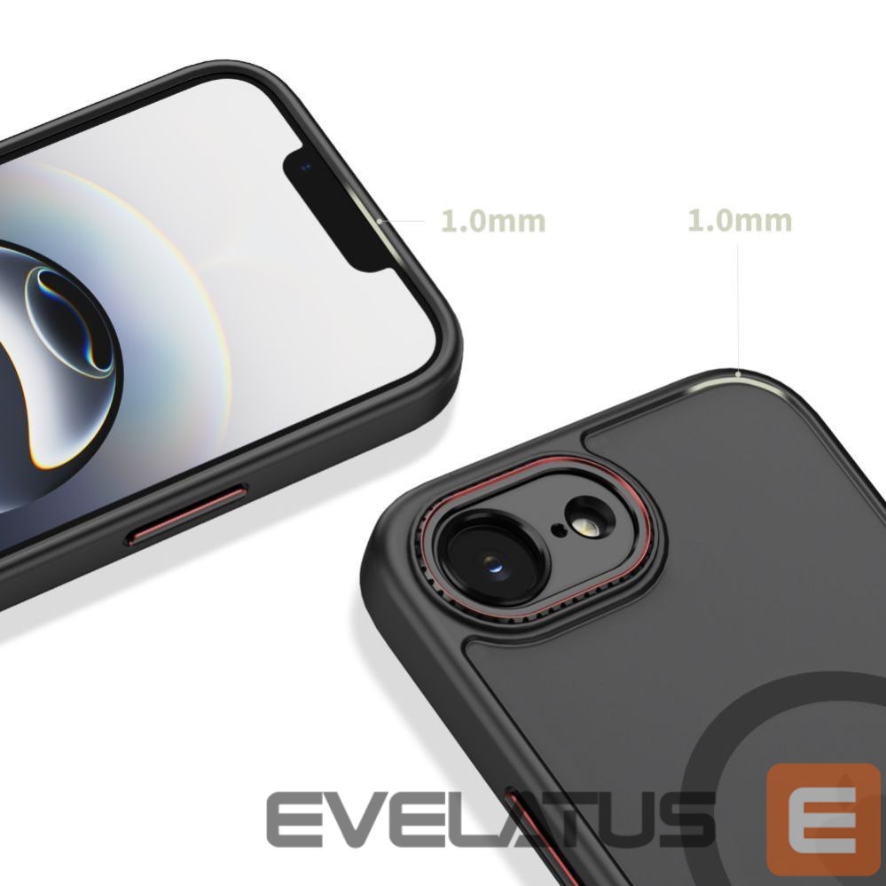 Citas preces Tech-Protect Tech-Protect MagCam Case for iPhone 16e / 17e - Translucent
