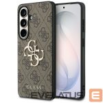 Citas preces Guess  Guess 4G Big Metal Logo Case for Samsung Galaxy S26 - Brown 