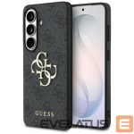 Citas preces Guess  Guess 4G Big Metal Logo Case for Samsung Galaxy S26 - Black 