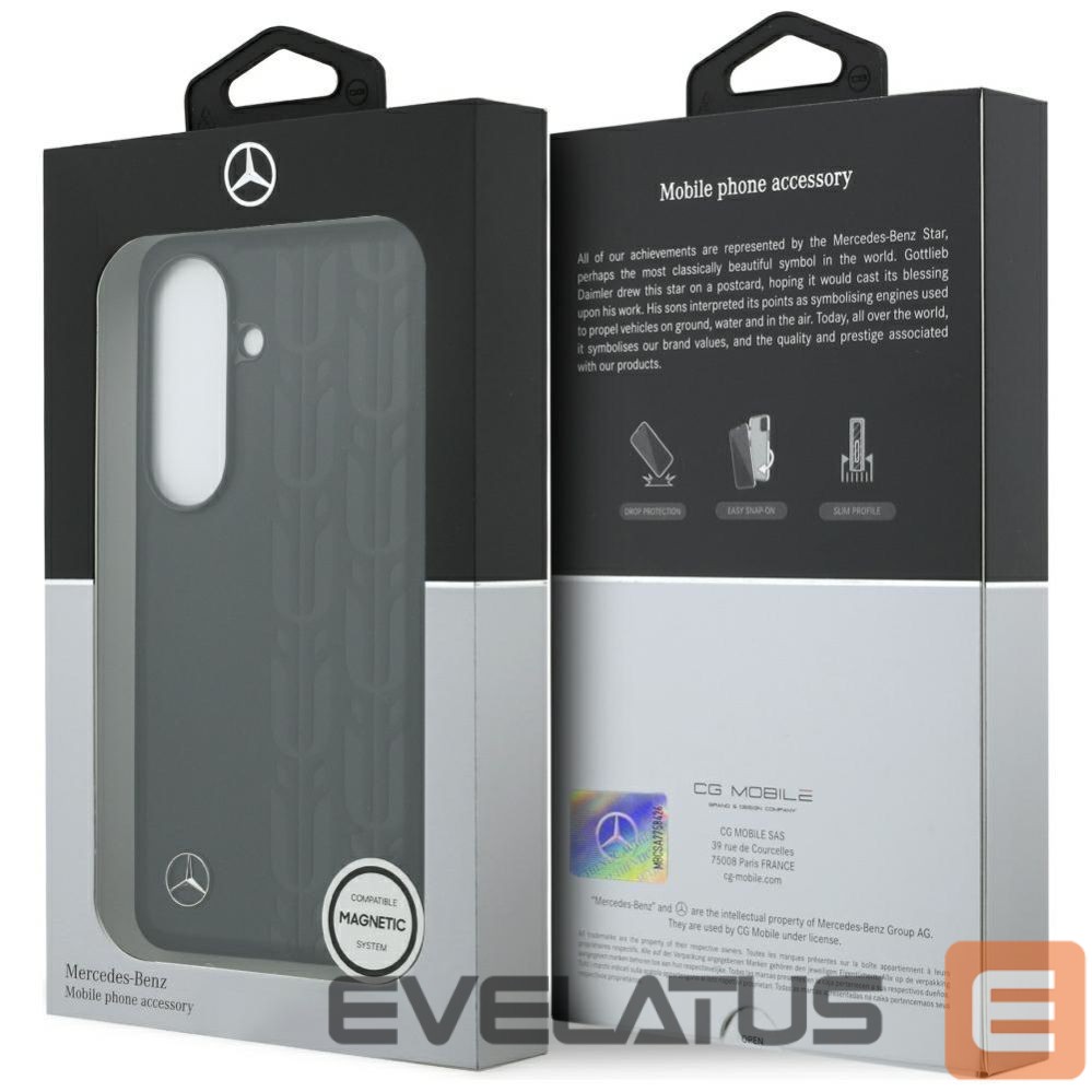 Citas preces Mercedes-Benz Mercedes Laurel Leaves MagSafe Case for Samsung Galaxy S26 - Black