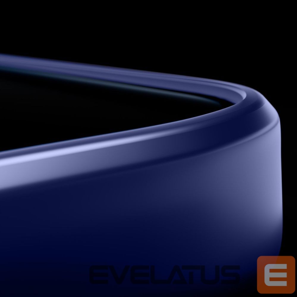 Citas preces 3MK 3mk Smoke MagCase for iPhone 16 Pro - Blue-Translucent
