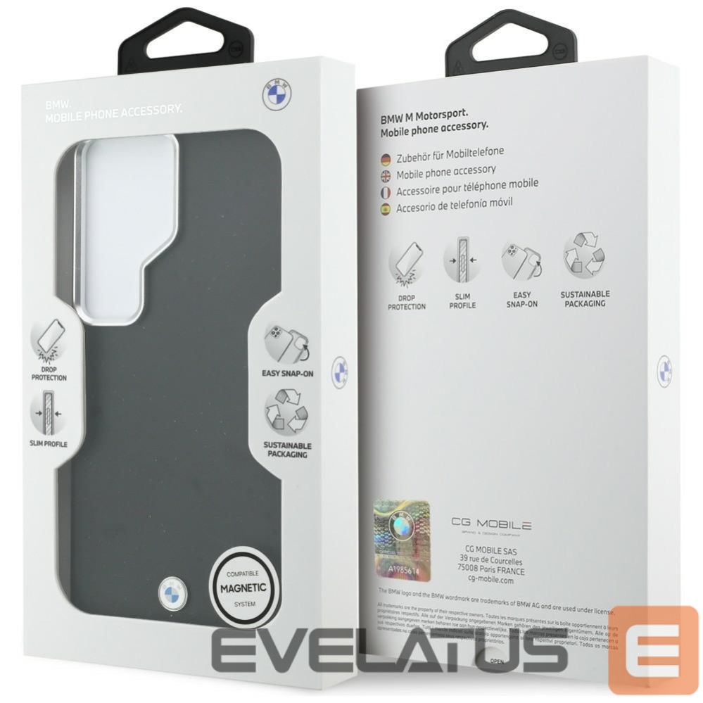 Citas preces BMW Reinforced full-screen tempered glass 3mk HardGlass Max Black for Samsung Galaxy S24+