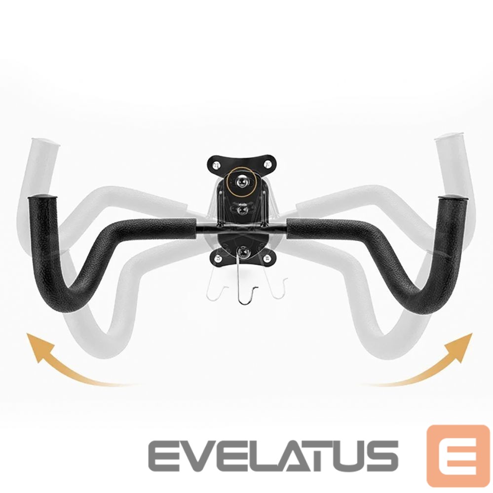 Piederums velosipēdiem Rockbros Rockbros 27210016001 Wall Mount Bike Hanger - Black