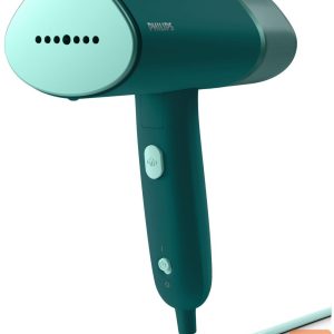 Tvaika tīrītāji Philips  STH3020/70 Steam Iron, Handheld, Continuous steam 20 g/min, Water tank 0.12 L, Dark Green 