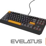 Datora tastatūra Genesis  THOR 230 | Mechanical Gaming Keyboard | Wired | US | Anchor Gray Positive | USB Type-A | Outemu Red 