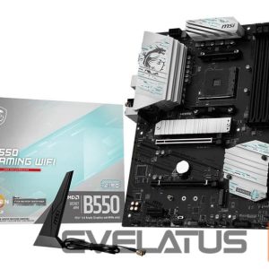 Pamatplate AMD procesorsiem MSI  Mainboard||AMD B550|Socket AM4|ATX|RAM DDR4-SDRAM|4xSlots|Wi-Fi Yes|Bluetooth Yes|2xNumber of M.2 (M) slots|B550GAMINGWIFI 