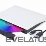 Modules un transceivers Gembird  DVD RW USB3/USB-C 8X EXT RTL/DVD-USB-031-BW 