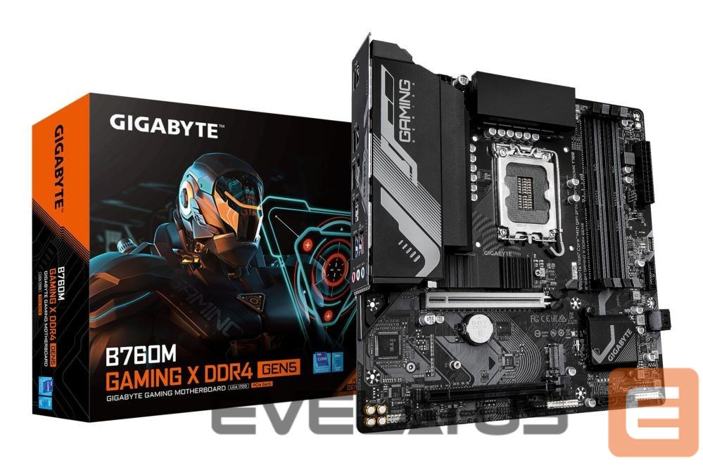 Pamatplate Intel procesorsiem Gigabyte Mainboard||Intel B760|LGA 1700|micro ATX|RAM DDR4-SDRAM|4xSlots|2xNumber of M.2 (M) slots|B760MGXDDR4GEN5