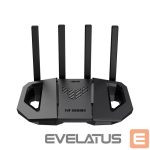 Rūteris Asus  Wireless Router||Wi-Fi 7 (802.11be)|Data speed 2882 Mbit/s|Ethernet WAN Yes|WAN connection type RJ-45|Ethernet LAN Yes|5xLAN ports|USB port Yes|TUFGAMINGBE3600 