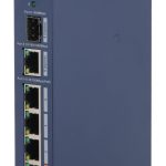 Nevadāms centrmezgls DAHUA  Switch||Switch type Managed|Switch layer L2|Form factor Desktop|4xRJ-45 ports|RJ-45 Ports Type Fast Ethernet (10/100)|4xFast Ethernet (copper) ports quantity|1xGigabit Ethernet (copper) ports quantity|1xSFP module slots quantity|1xFiber uplink ports quantity|Power over Ethernet (PoE) Yes|4xPower over Ethernet (PoE) ports quantity|Total Power over Ethernet (PoE) budget 60 W|CHS4106-4ET-60 