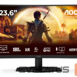 Monitors AOC  LCD Monitor||23.6 "|1920 x 1080 pixels|Full HD|Native aspect ratio 16:9|LED|Curved|C24G42E 
