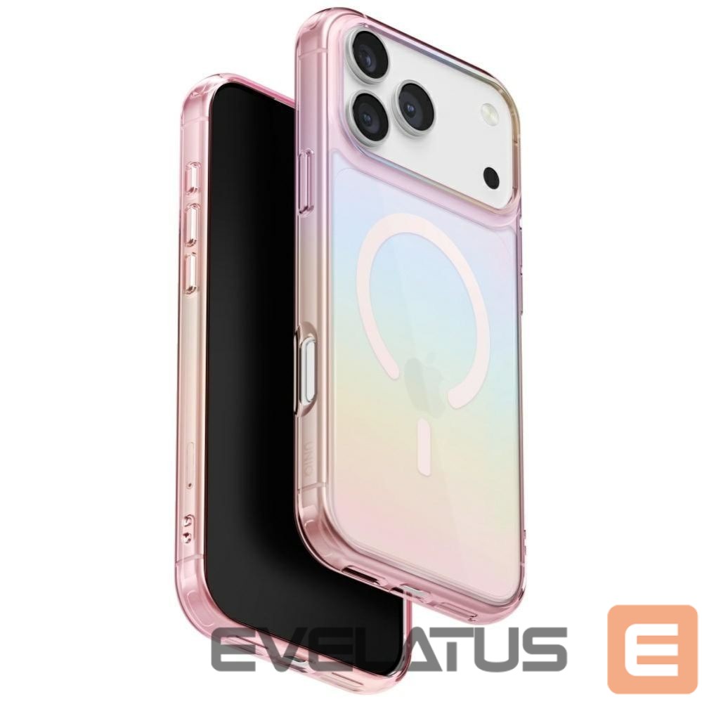 Citas preces UNIQ Uniq Iridescia Case for iPhone 17 Pro Magclick Charging - Multicolor
