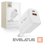 Citas preces Tech-Protect  Tech-Protect NCA45W-GAN 2-Port USB-C / USB-A 45W Wall Charger - White 
