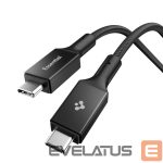 Citas preces Spigen  Spigen Essential EB10015CC USB-C / USB-C 100W 150cm Cable - Black 