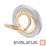 Citas preces Tech-Protect  Tech-Protect MMR700 Lamano MagSafe Magnetic Phone Holder - Gray and Gold 