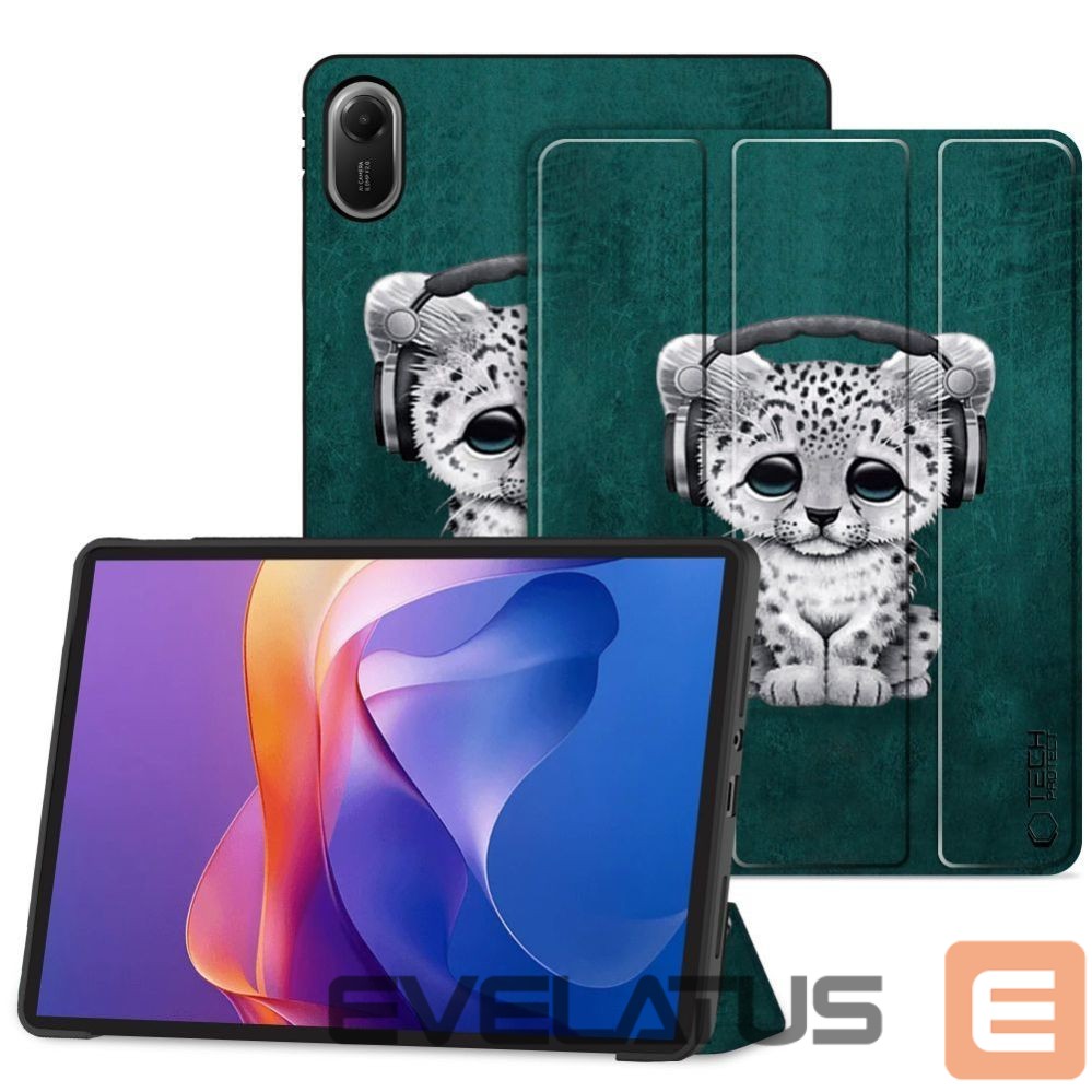 Citas preces Tech-Protect Tech-Protect SmartCase for Xiaomi Redmi Pad 2 11.0 - green