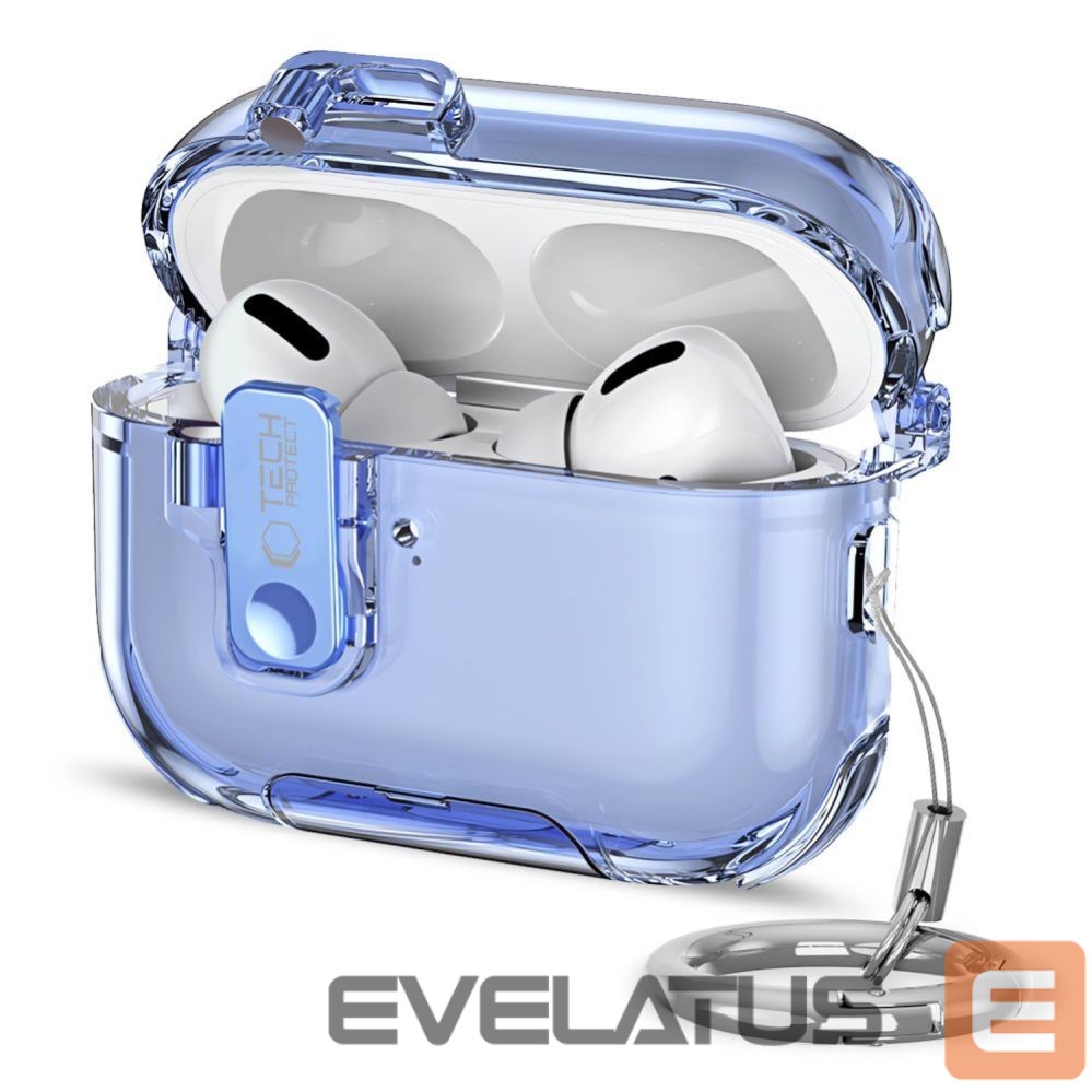 Citas preces Tech-Protect Tech-Protect Bounce Pro Case for AirPods Pro 3 - Blue
