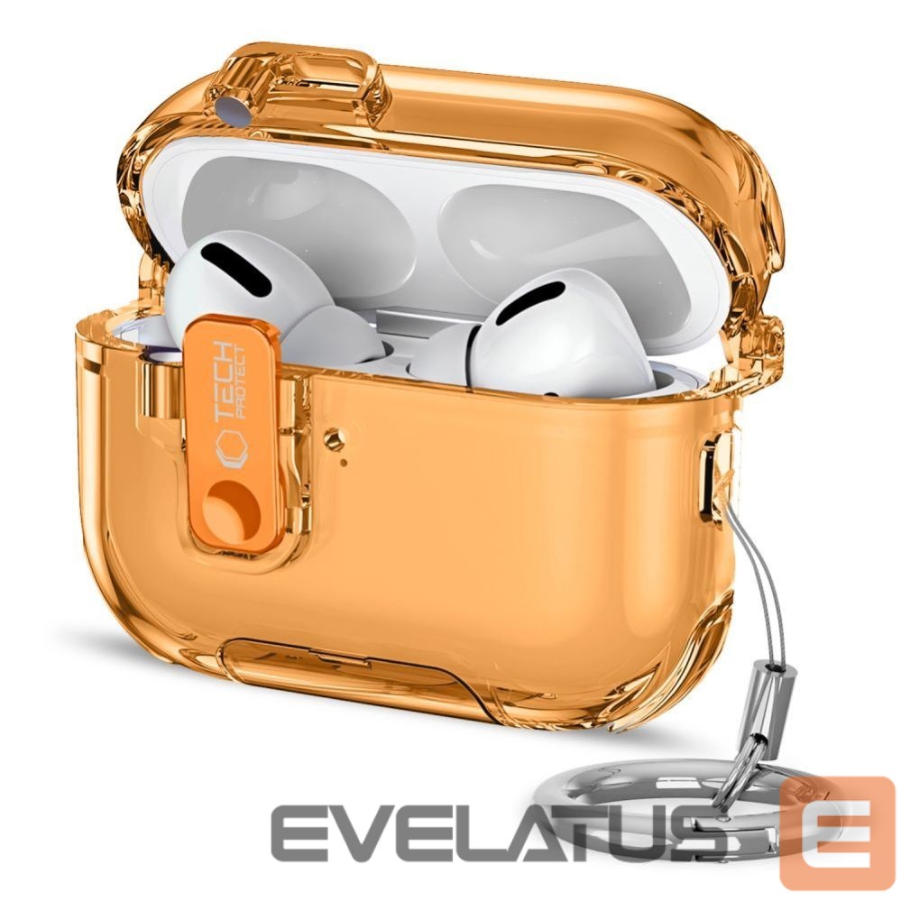 Citas preces Tech-Protect Tech-Protect Bounce Pro case for AirPods Pro 3 - orange