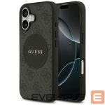 Citas preces Guess  Guess 4G Circle Classic Logo MagSafe case for iPhone 17 - black 
