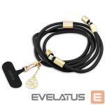 Citas preces Guess  Guess CBDY 4G Charm USB-C / USB-C Cable 150cm - Black 