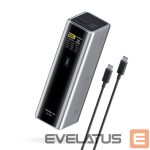 Ārējais akumulators Cuktech  Powerbank Cuktech CKPB200UGLGR 210W 20000mAh 2 x USB-C 1 x USB-A - gray 