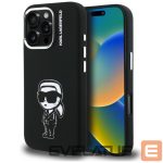 Citas preces Karl Lagerfeld  Karl Lagerfeld Silicone Karl Sketch MagSafe Case for iPhone 16 Pro Max - Black 