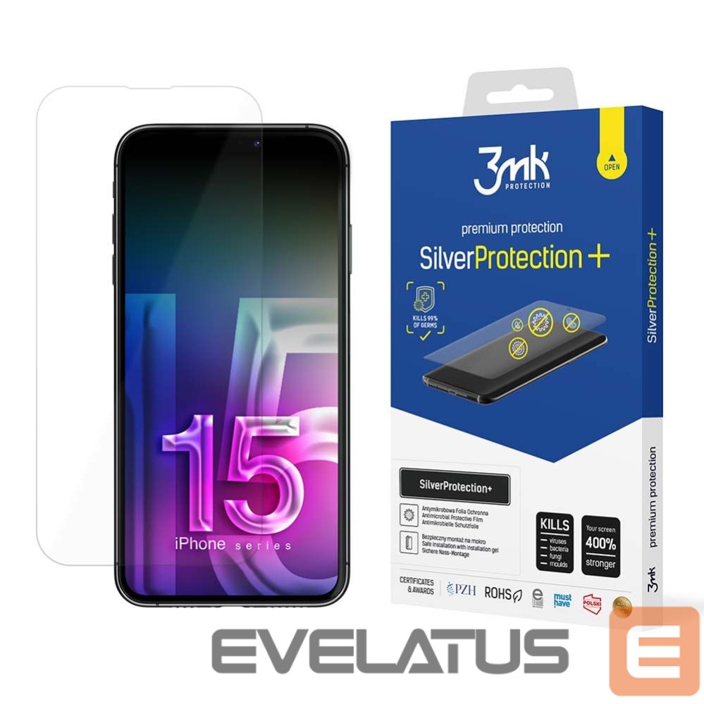 Citas preces 3MK Apple iPhone 15 Pro Max - 3mk SilverProtection+