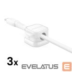 Citas preces Joyroom  Joyroom JR-ZS368 magnetic cable organizer - white (3 pcs.) 